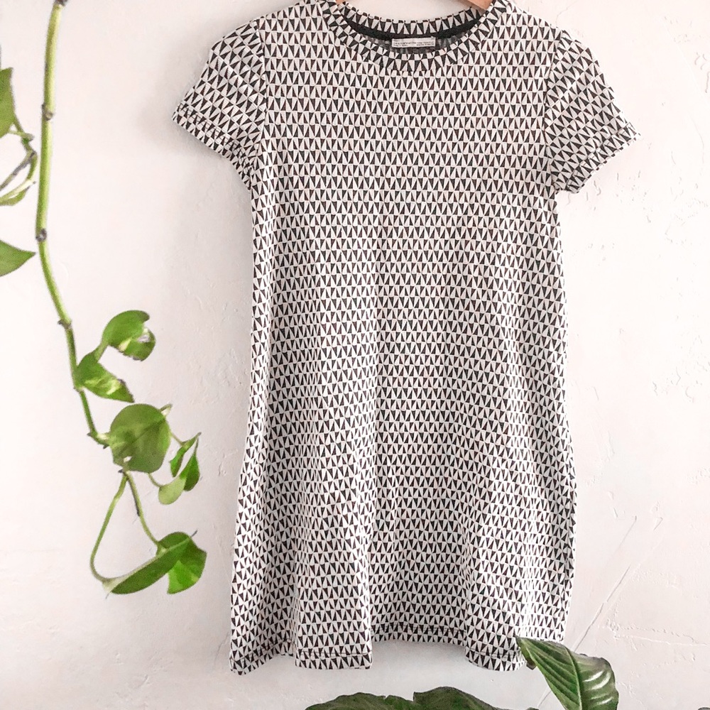 Zara Woman Geometric Dress
